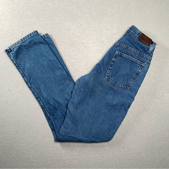 L.L. Bean Other - L.L. Bean Double L Relaxed Fit Jeans Womens 4T Blanket Lined Petite Vintage